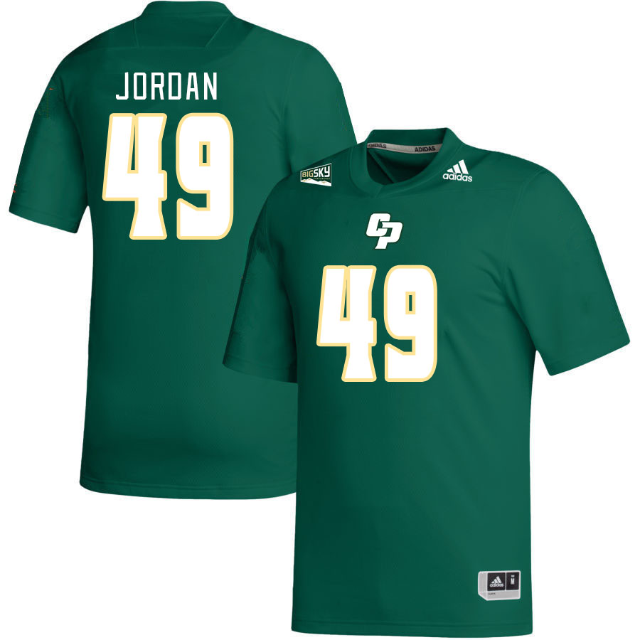 Men-Youth #49 Julius Jordan Cal Poly Mustangs 2023 College Football Jerseys Stitched-Green